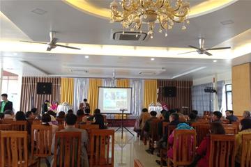 Hội nghị triển khai hệ thống đại diện bán hàng chính hãng tại huyện Sơn Dương  - Tuyên Quang
