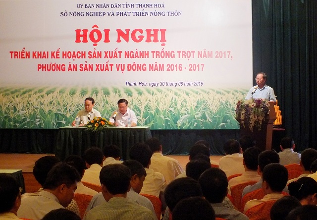Hội nghị triển khai kế hoạch sản xuất ngành trồng trọt năm 2017