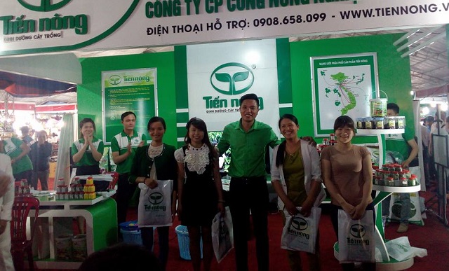 Tiến Nông tham gia “Hội chợ Triển lãm Nông nghiệp - Thương mại Vùng Đông Nam Bộ và Tây Nguyên”