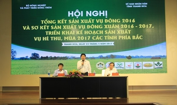 Hội nghị tổng kết sản xuất vụ Đông 2016 và sơ kết sản xuất vụ Đông Xuân 2016 – 2017, triển khai kế hoạch sản xuất vụ Hè Thu, Mùa 2017 các tỉnh phía Bắc
